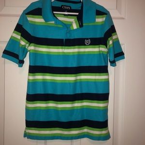 Chaps boys stripped polo top